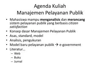 PPT - MANAJEMEN PELAYANAN PUBLIK PowerPoint Presentation, Free Download ...