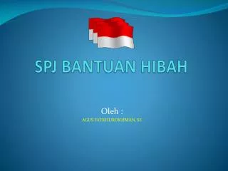 spj bantuan hibah