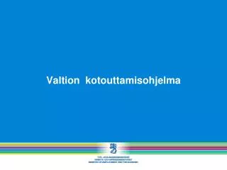 valtion kotouttamisohjelma