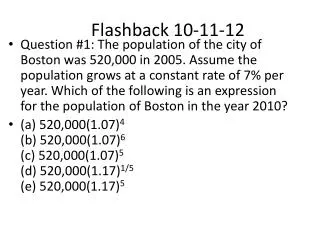 flashback 10 11 12