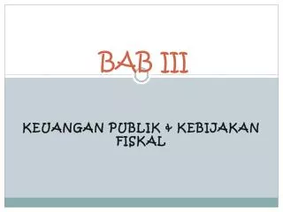 bab iii