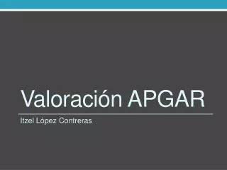 valoraci n apgar