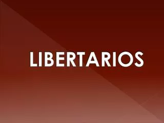libertarios