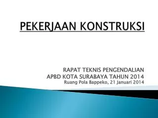 pekerjaan konstruksi