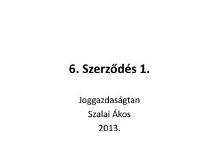 6 szerz d s 1
