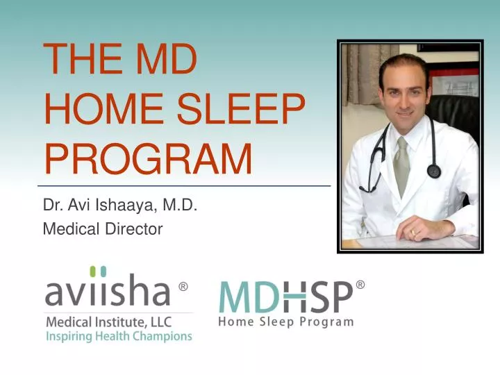 the md home sleep program