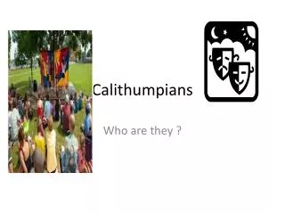 Calithumpians