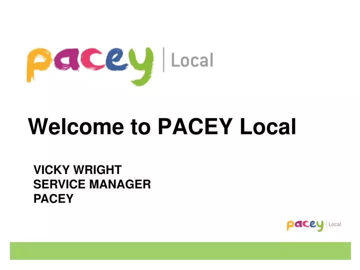 welcome to pacey local