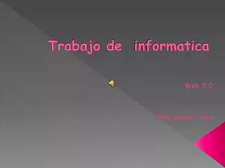 trabajo de informatica