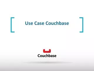 Use Case Couchbase