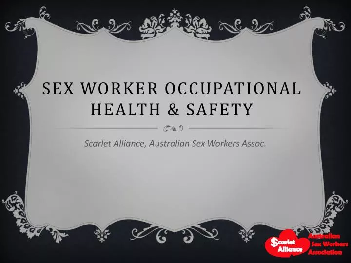 sex worker occupational health safety