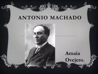 antonio machado