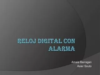 RELOJ DIGITAL CON ALARMA