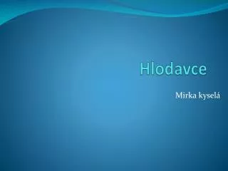 hlodavce