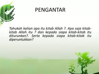 pengantar