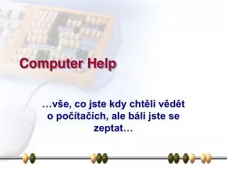 computer help