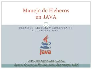 manejo de ficheros en java