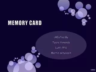 memory card