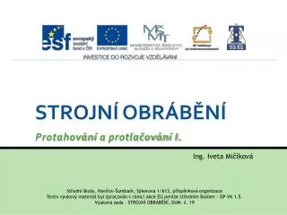 strojn obr b n
