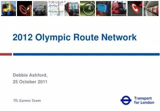2012 Olympic Route Network