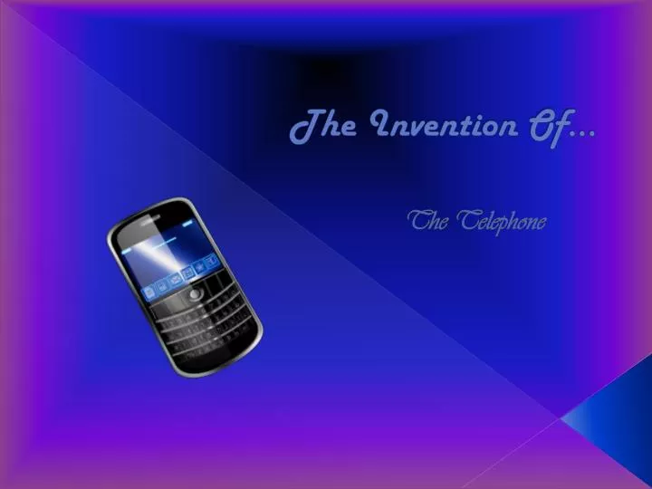 the invention of