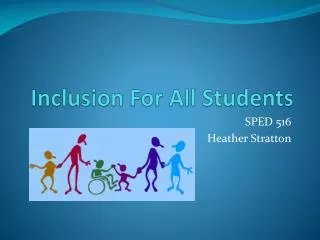 Inclusion For All Students