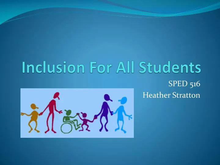 inclusion for all students