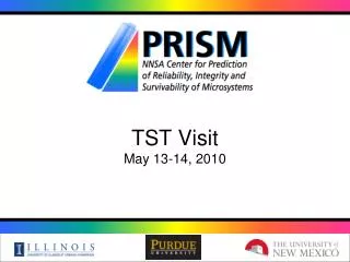 TST Visit May 13-14, 2010