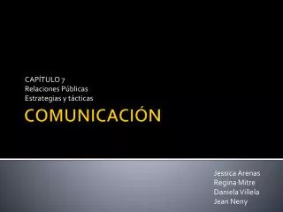 cap tulo 7 relaciones p blicas estrategias y t cticas