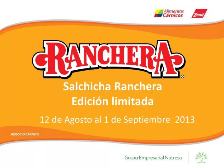 salchicha ranchera edici n limitada