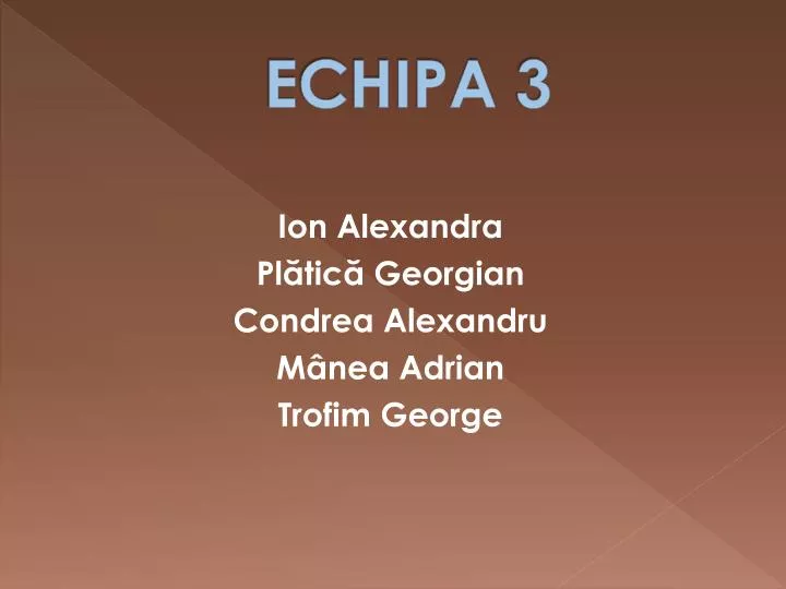 echipa 3