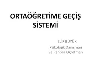 orta ret me ge s stem
