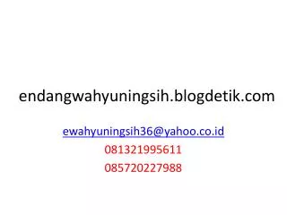 endangwahyuningsih blogdetik com