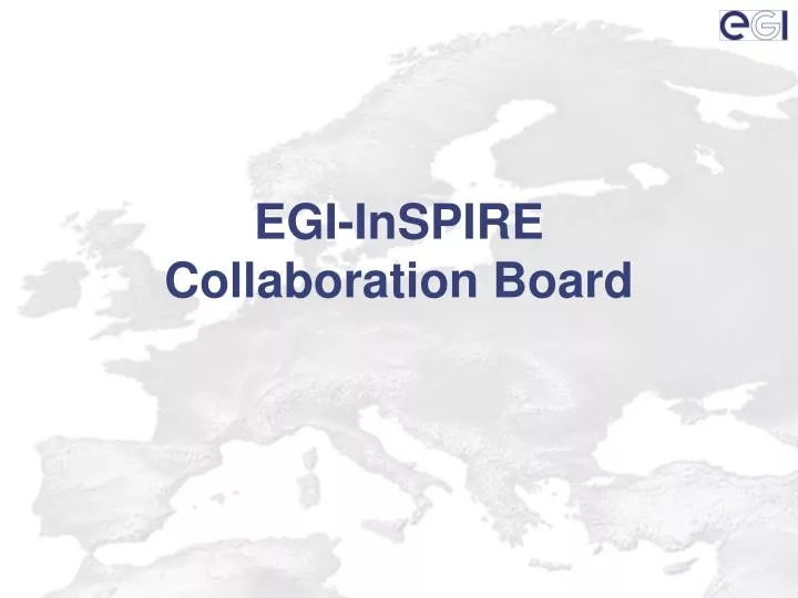 egi inspire collaboration board