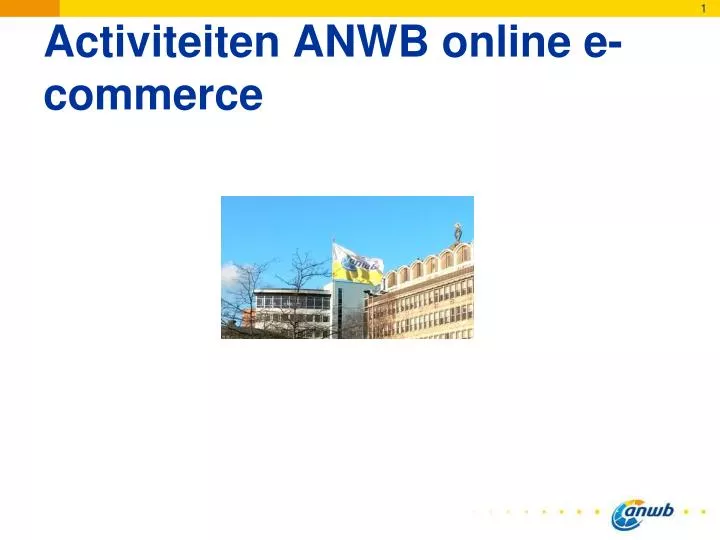 activiteiten anwb online e commerce
