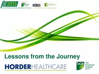 lessons from the journey