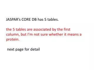 MATRIX_DATA -&gt; use to create pssm matrix Columns: 	protein id ? 	base (ATGC) 	position