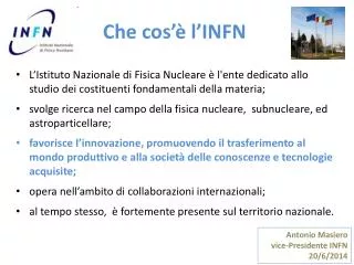 che cos l infn