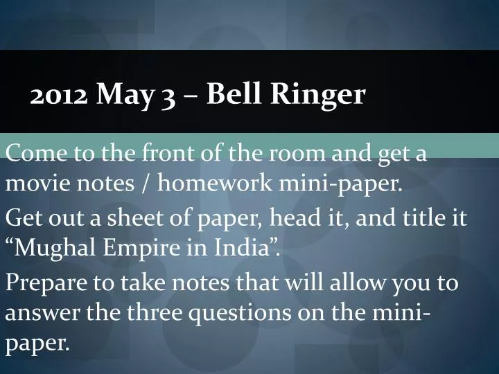 2012 may 3 bell ringer
