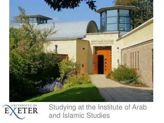 Studying at the Institute of Arab and Islamic Studies