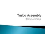 Turbo Assembly - slide 1
