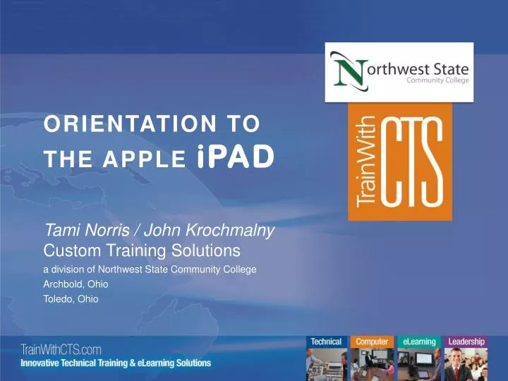 orientation to the apple ipad