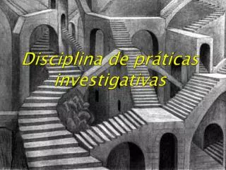 disciplina de pr ticas investigativas