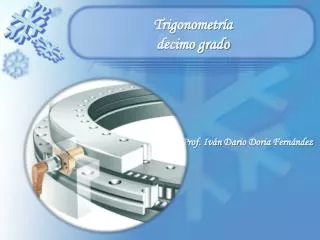 trigonometr a decimo grado