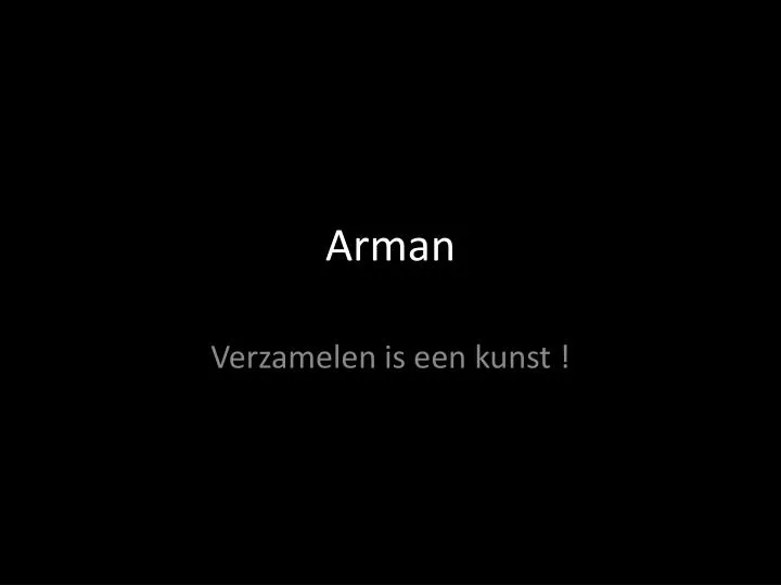 arman