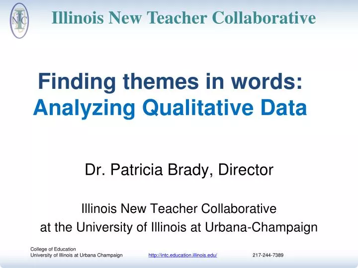 finding themes in words analyzing qualitative data