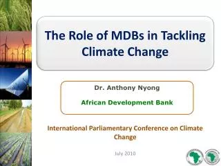 International Parliamentary Conference on Climate Change July 2010