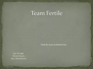 Team Fertile