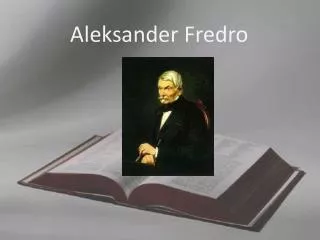 aleksander fredro