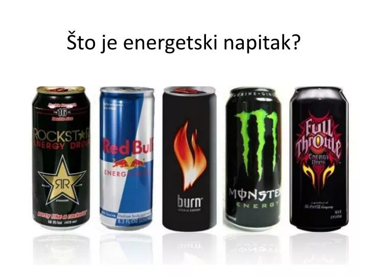 to je energetski napitak